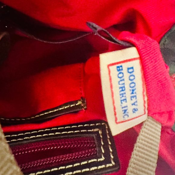 Y2K DOONEY & BOURKE LARGE LEATHER DOCTOR SATCHEL BAG VINTAGE - Picture 14 of 16